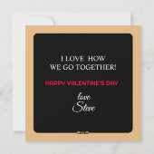 シャンパンフルテスバブルバレンタインハート シーズンカード (裏面)