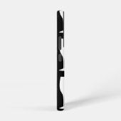 シャンパンフルートグラスパターン Samsung Galaxy S22 Galaxyケース (右側面)