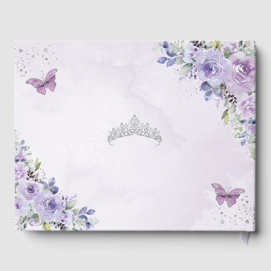 シャンパンフローラ蝶キンセニェラ写真 ゲストブック (裏面)