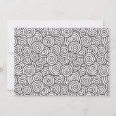 シャンパンブライダルシャワー招待 招待状 (裏面)