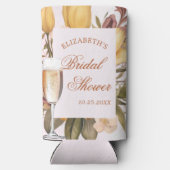 シャンパンブライダルシャワー スリム缶クーラー (裏面)