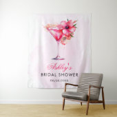 シャンパンブライダルシャワー タペストリー (インサイチュ)