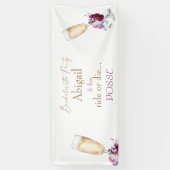 シャンパンブライドまたはダイポッセバチェロレッテ 横断幕 (縦)