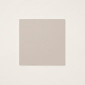 シャンパンブラックフェイクレザーイヤリングディスプレイカード (裏面)