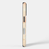 シャンパンブラッシュウォーターカラーフラワー Case-Mate iPhoneケース (裏面 / 右)