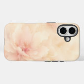 シャンパンブラッシュウォーターカラーフラワー Case-Mate iPhoneケース (裏面 (横))