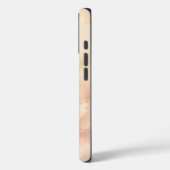 シャンパンブラッシュウォーターカラーフラワー Case-Mate iPhoneケース (裏面 / 左)