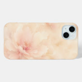 シャンパンブラッシュウォーターカラーフラワー Case-Mate iPhoneケース (裏面 (横))