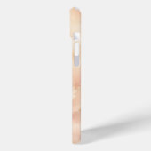 シャンパンブラッシュウォーターカラーフラワー Case-Mate iPhoneケース (裏面 / 左)