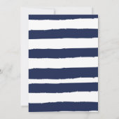 シャンパンブランシュテーマの招待状 招待状 (裏面)