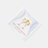 シャンパンブランチ&バブリーブライダルシャワー スタンダードカクテルナプキン (角)