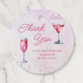 シャンパンブランチ&バブリーブライダルシャワー フェイバータグ (裏面)