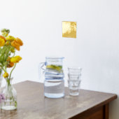 シャンパンブリーズ抽象芸術写真 箔ポスター (レイダウン (キッチン))