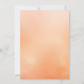 シャンパンブルンチブライダルシャワー招待 招待状 (裏面)