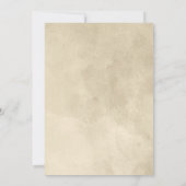 シャンパンプオニーズアンドフュームフローラブライダルシャワー 招待状 (裏面)