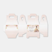 シャンパンプリンセスドレスキンセニェラ誕生日 フェイバーボックス (折り畳みなし)