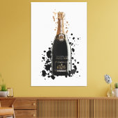 シャンパンプリント キャンバスプリント (インサイチュ (リビング))