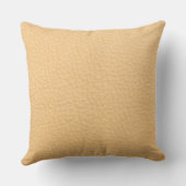 シャンパンベージュレザールックプリントピロー クッション (裏面)