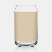 シャンパンベージュ ガラス缶 (正面)