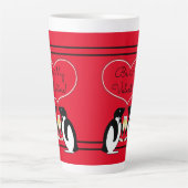 シャンパンペンギン カフェラテマグ (正面)