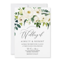 シャンパンホワイトフラワーズエレガント春の結婚式