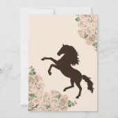 シャンパンホワイトローズクリームチャロキンセアニェラ 招待状 (裏面)