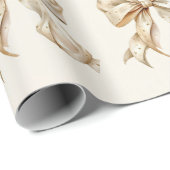 シャンパンボウ付き金ゴールドグリッターグラマー ラッピングペーパー (ロールコーナー)