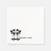 シャンパンボウ スタンダードカクテルナプキン (正面)