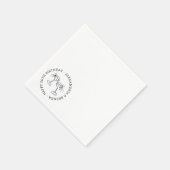 シャンパンボウ スタンダードカクテルナプキン (角)