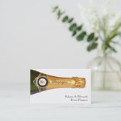 シャンパンボトル名刺 名刺 (スタンド正面)