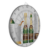 シャンパンボトル ダーツボード (正面左)