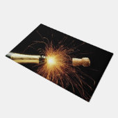 シャンパンボトル ドアマット (アングル)