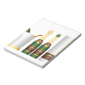 シャンパンボトル ノートパッド (回転)