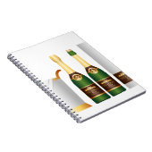 シャンパンボトル ノートブック (右側)