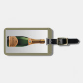 シャンパンボトル ラゲッジタグ (正面横)