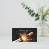 シャンパンボトル 名刺 (スタンド正面)