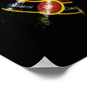 シャンパンポスターボトル/プリント ポスター (角)