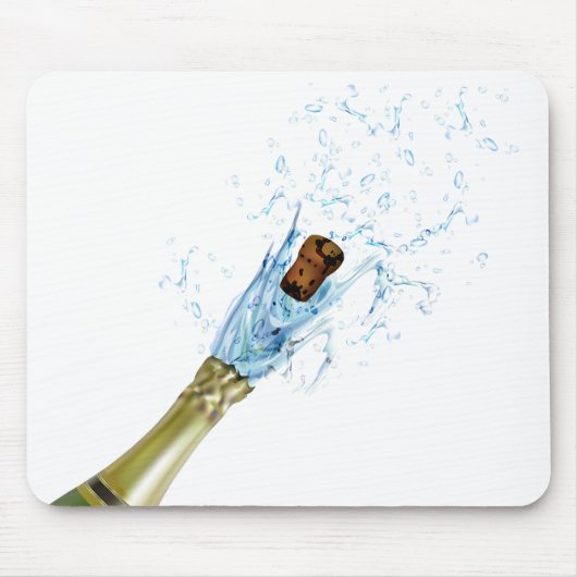 シャンパンポッピング マウスパッド (正面)