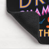 シャンパンマウスパッドカラフルを飲む時間 マウスパッド (コーナー)