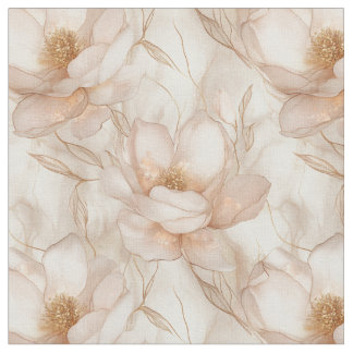 シャンパンマグノリアス織物 ファブリック