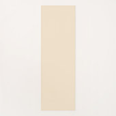 シャンパンメタリック無地のカラー |クラシック |エレガント | ヨガマット (正面)