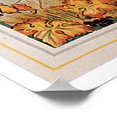 シャンパンランスヴィンテージワインドリンクアドアート ポスター (角)