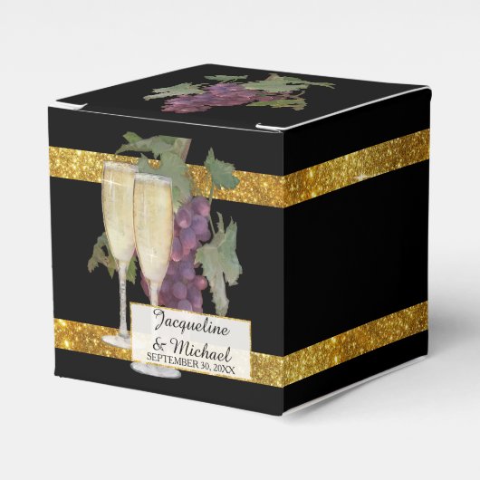 シャンパンワイナリーヴィネヤードウェディングレセプションフリット フェイバーボックス (正面サイド)