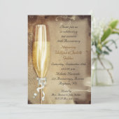 シャンパン招待状 招待状 (スタンド正面)