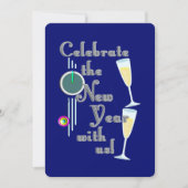 シャンパン新年 シーズンカード (正面)