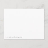 シャンパン日付を保存 案内ポストカード (裏面)