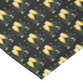 シャンパン眼鏡，大みそかパーティー テーブルクロス (アングル)