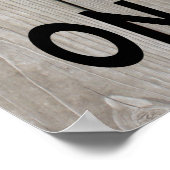 シャンパン素朴ブラックのポスターを飲む時間 ポスター (角)