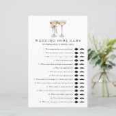 シャンパン結婚ズシューゲームブライダルシャワーテンプレート (スタンド正面)