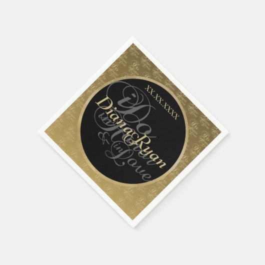 シャンパン結婚ズ・ナプキンス スタンダードカクテルナプキン (角)